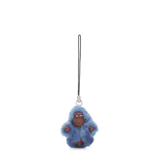 Kipling Sven Extra Small Iconic Monkey Keychain Accessoires Blauw | België 1240YX